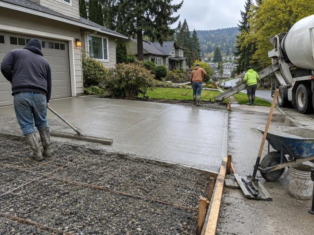 Concrete Driveways in Tigard, OR